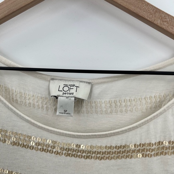 Anne Taylor Loft Petites Ladies Blouse Small - Picture 3 of 3